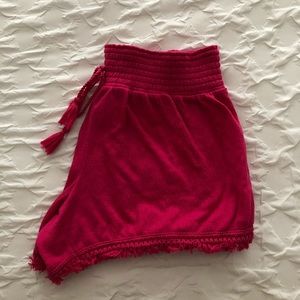 Pink Cover Up Shorts No Boundaries GREAT CONDITION